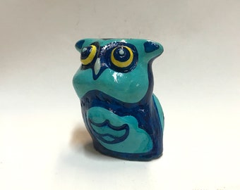 Small Owl 1 (Version 1) by Art2Production, Handmade Ceramic, Ceramic Owl Figurine, Gift, Souvenir, Present, Home Decor, Owl Sculpture