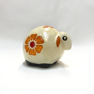 Sheep 1 (Version 1) by Art2Production, Handmade Ceramic, Ceramic Sheep Figurine, Gift, Souvenir, Present, Home Decor, Sheep Sculpture