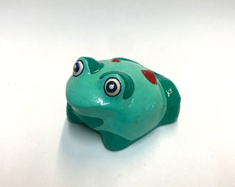 Frog 1 (Version 2) by Art2Production, Handmade Ceramic, Ceramic Frog Figurine, Gift, Souvenir, Present, Home Decor, Frog Sculpture