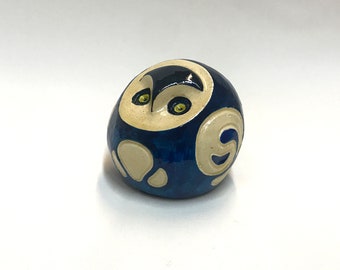 Small Owl 2 (Version 1) by Art2Production, Handmade Ceramic, Ceramic Owl Figurine, Gift, Souvenir, Present, Home Decor, Owl Sculpture