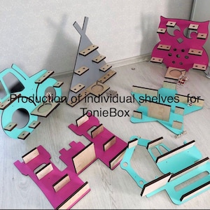 TonieBox / Toni box  for Magnetic Figures Tonie Shelf Music Box Tonie Shelf Box