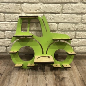 Tonieregal Tractor for Toniebox and Tonies/magnetic shelf/John Deere. 37 figures