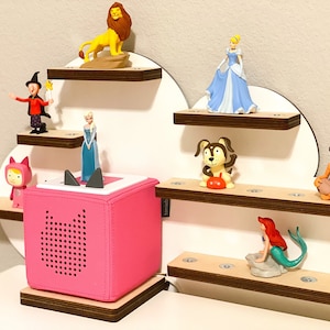 Tonieregal Сloud for Toniebox and Tonies/magnetic shelf.39 figures
