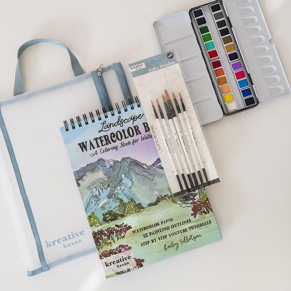 Landscape Watercoloring Bundle