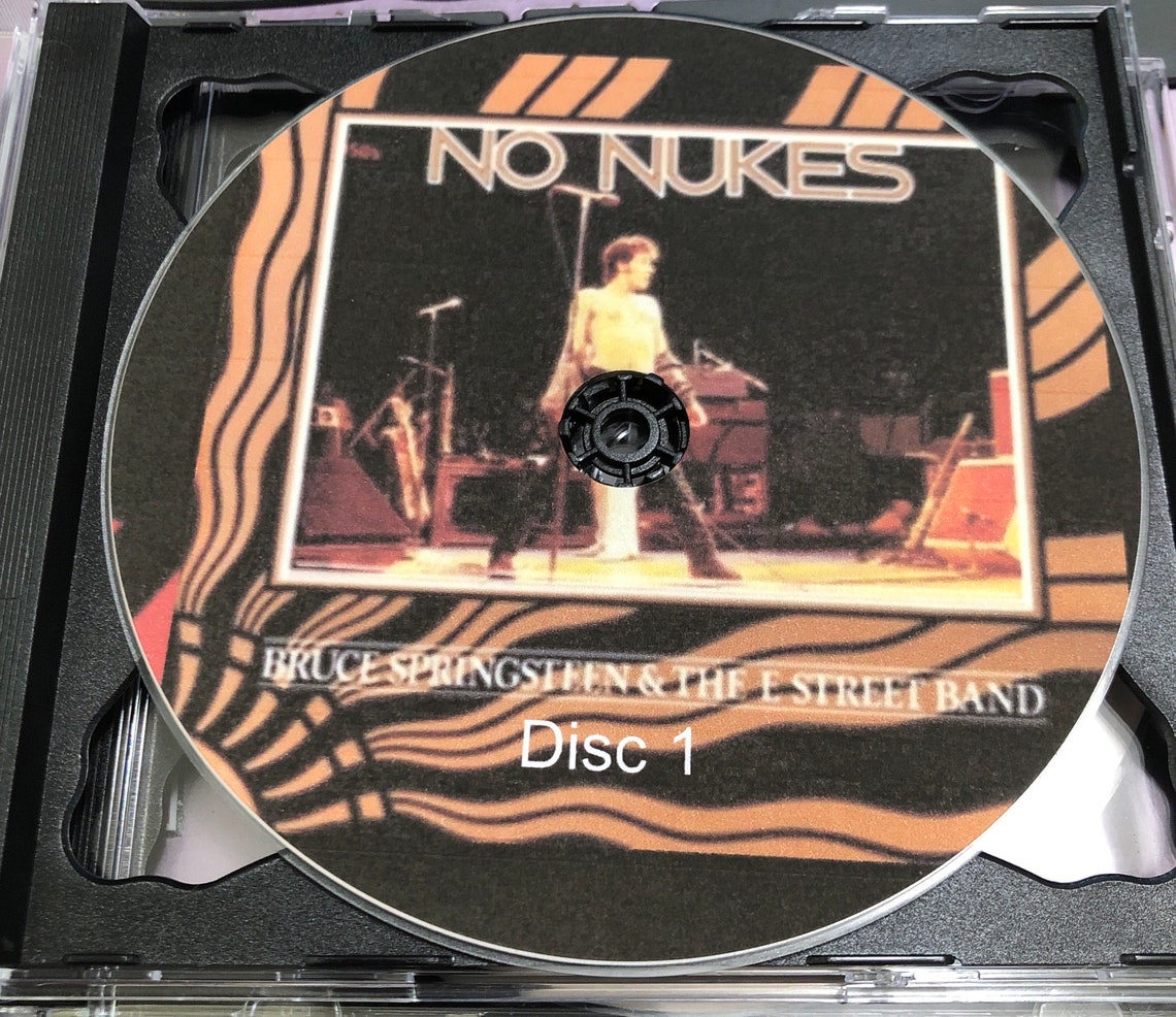 Bruce Springsteen Live No Nukes Rare 2 CD set Etsy