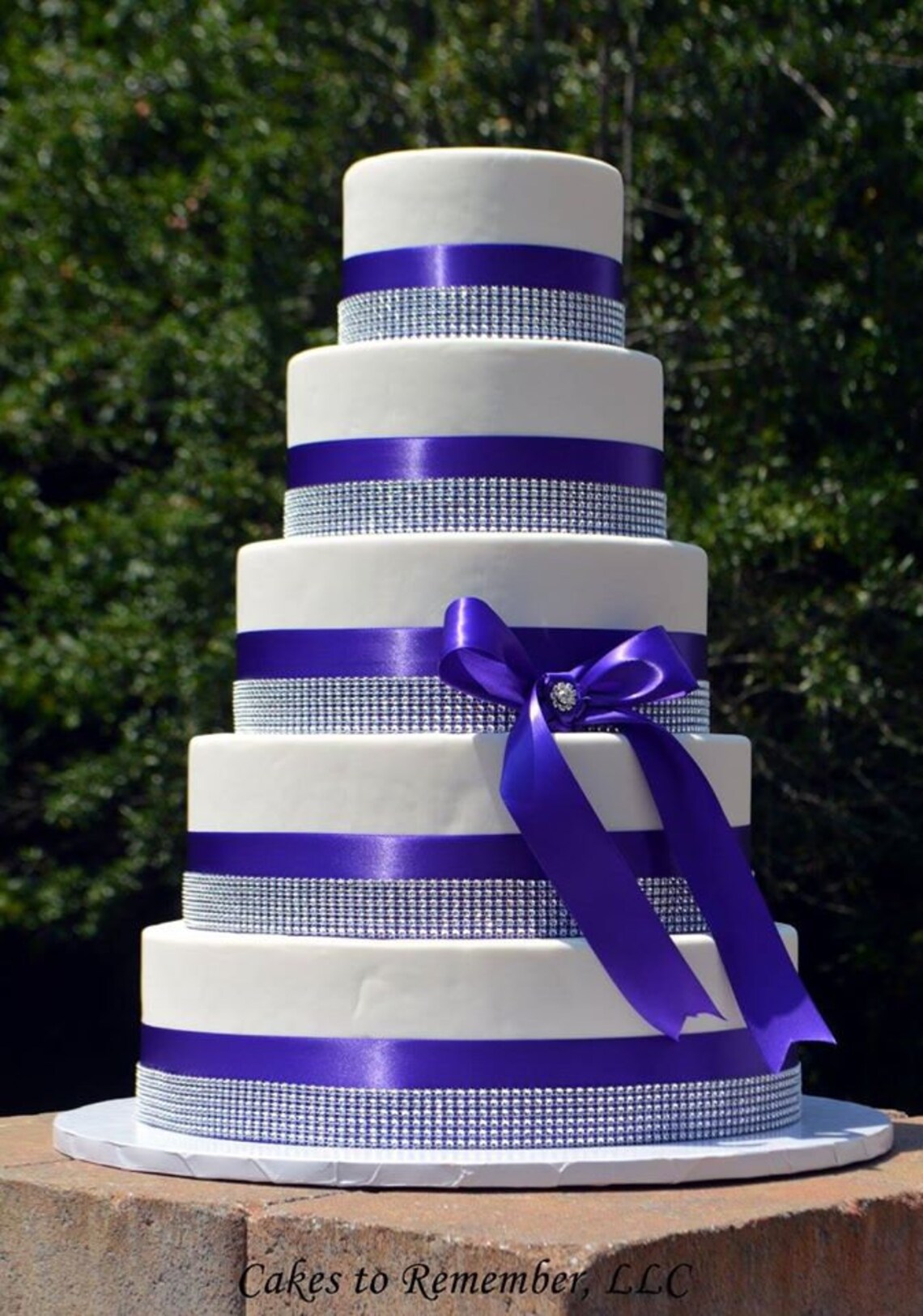 Faux Wedding Cake 5 Tier Wedding Cake Fake Wedding Cake Etsy UK