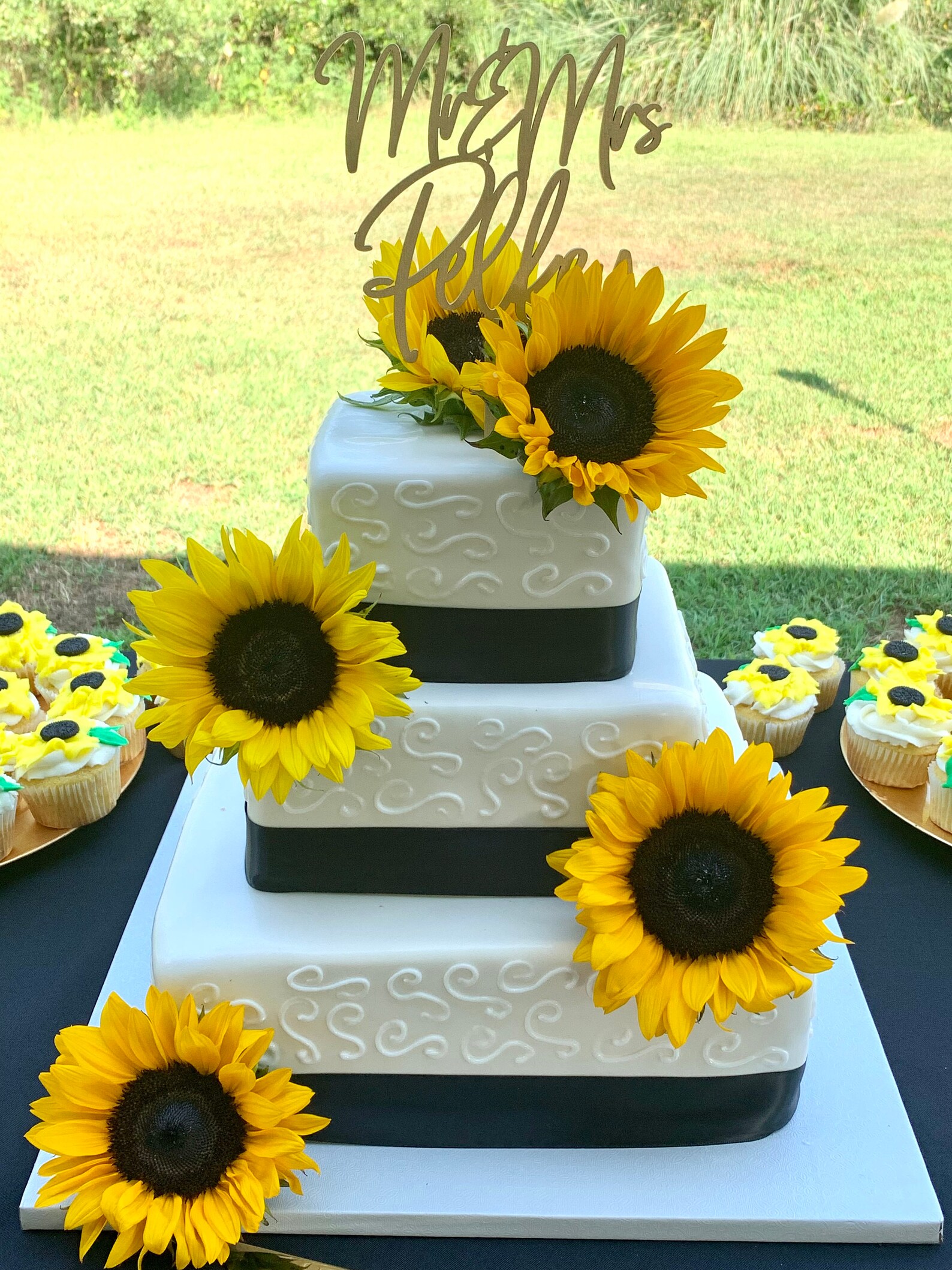 Faux Wedding Cake 3 Tier Wedding Cake Fake Wedding Cake Etsy