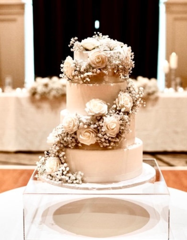 Faux Wedding Cake 4 Tier Wedding Cake Fake Wedding Cake Etsy