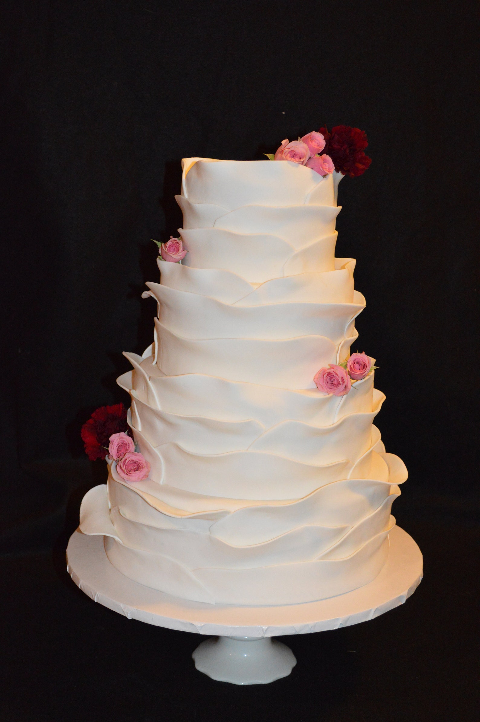 Faux Wedding Cake 4 Tier Wedding Cake Fake Wedding Cake Etsy