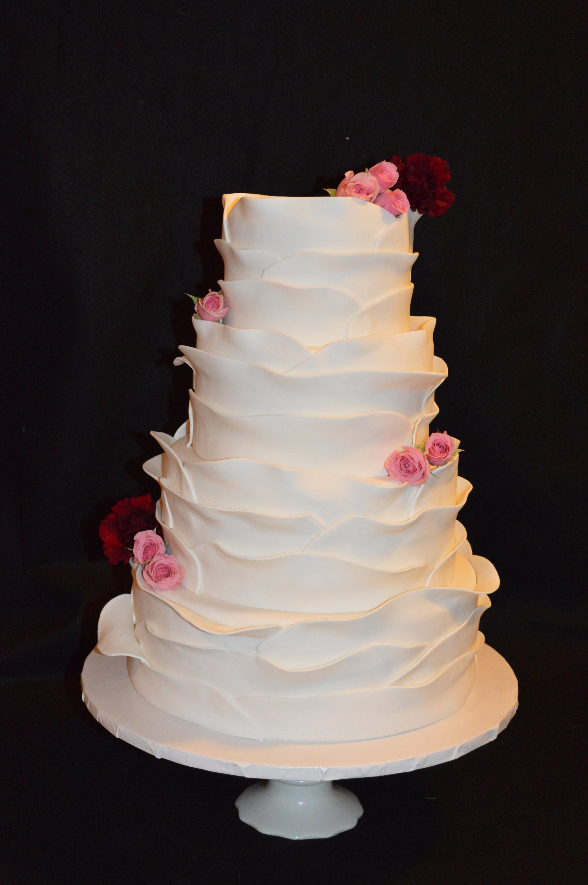 Faux Wedding Cake 4 Tier Wedding Cake Fake Wedding Cake Etsy