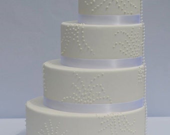 Faux Wedding Cake, 4 Tier Wedding Cake, Fake Wedding Cake, Display Cake, Photo PropWedding Gift, Unique Wedding Gift