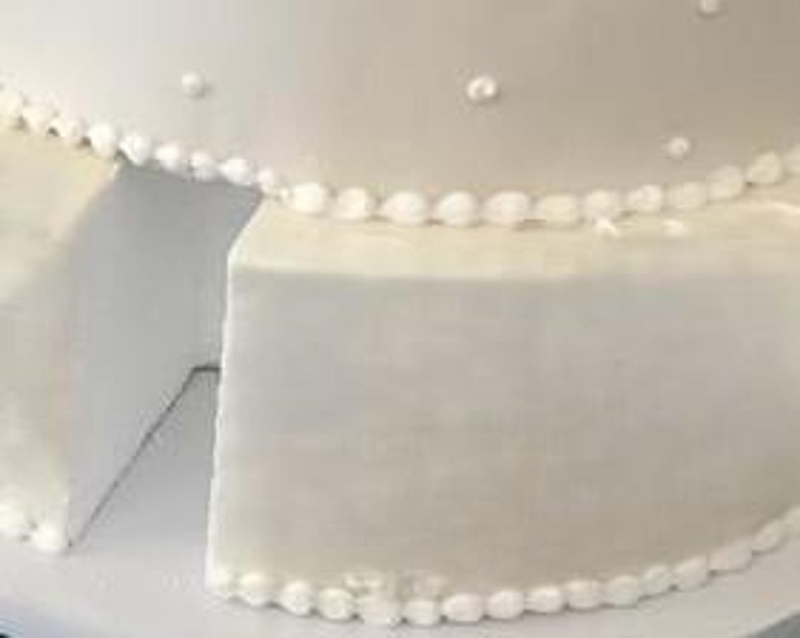 Faux Wedding Cake, 3 Tier Wedding Cake, Fake Wedding Cake, Display Cake ...