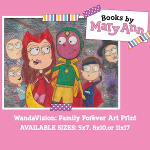 WandaVision: Family Forever Art Print