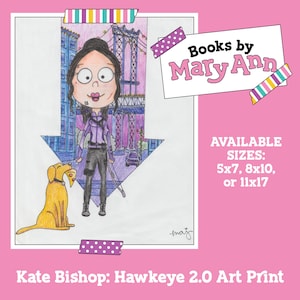 Kate Bishop: Hawkeye 2.0 Art Print