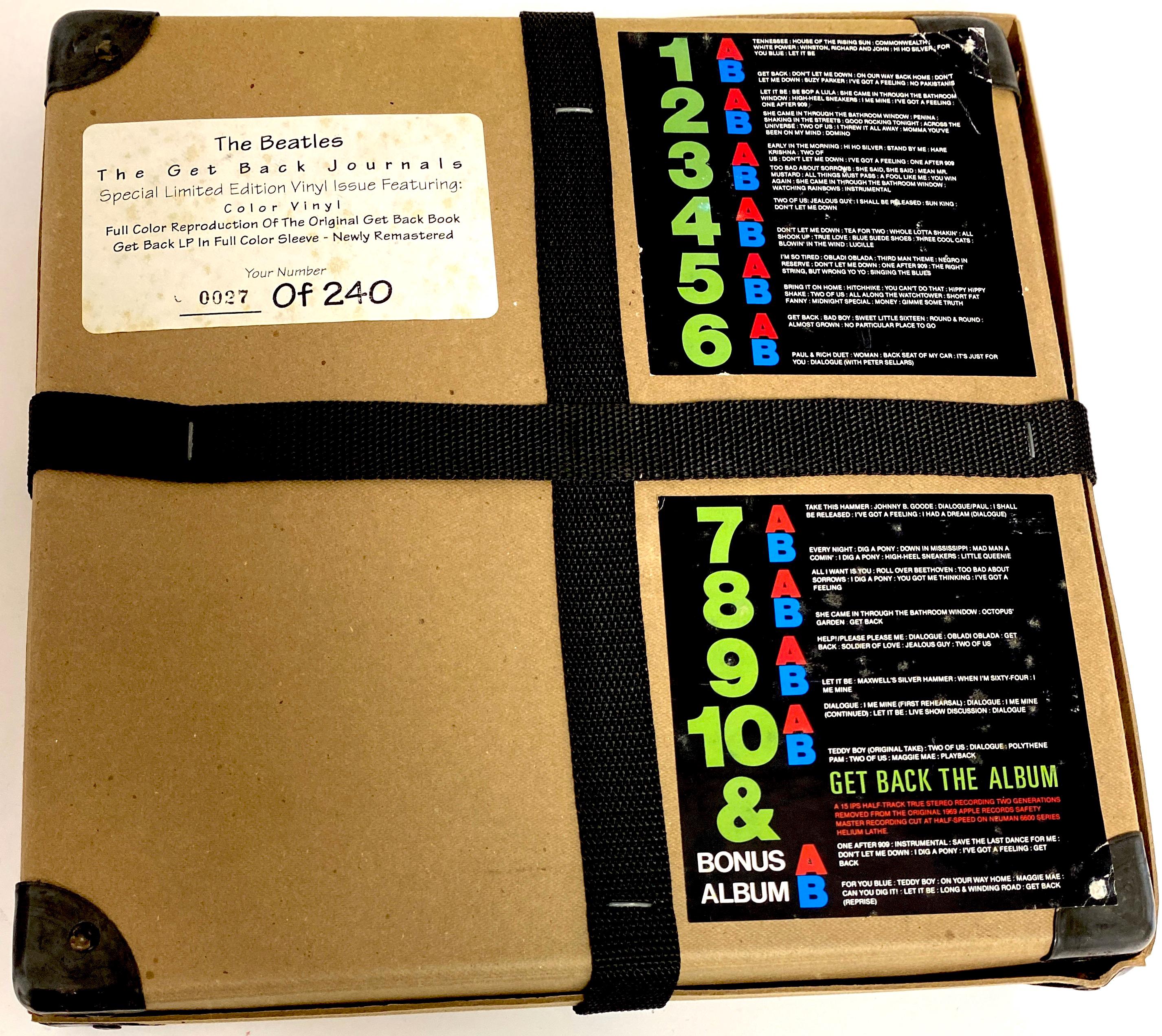 送料無料　BOX8CD　ビートルズ　The Get Back Journals Box8Cd The Beatles The Get Back Journals Hardcover Book