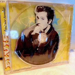 ELVIS PRESLEY「LOVE_ME_TENDER」ピクチャーディスク_CD 20周年記念限定盤! ©1977 長らく廃盤! 超レア!