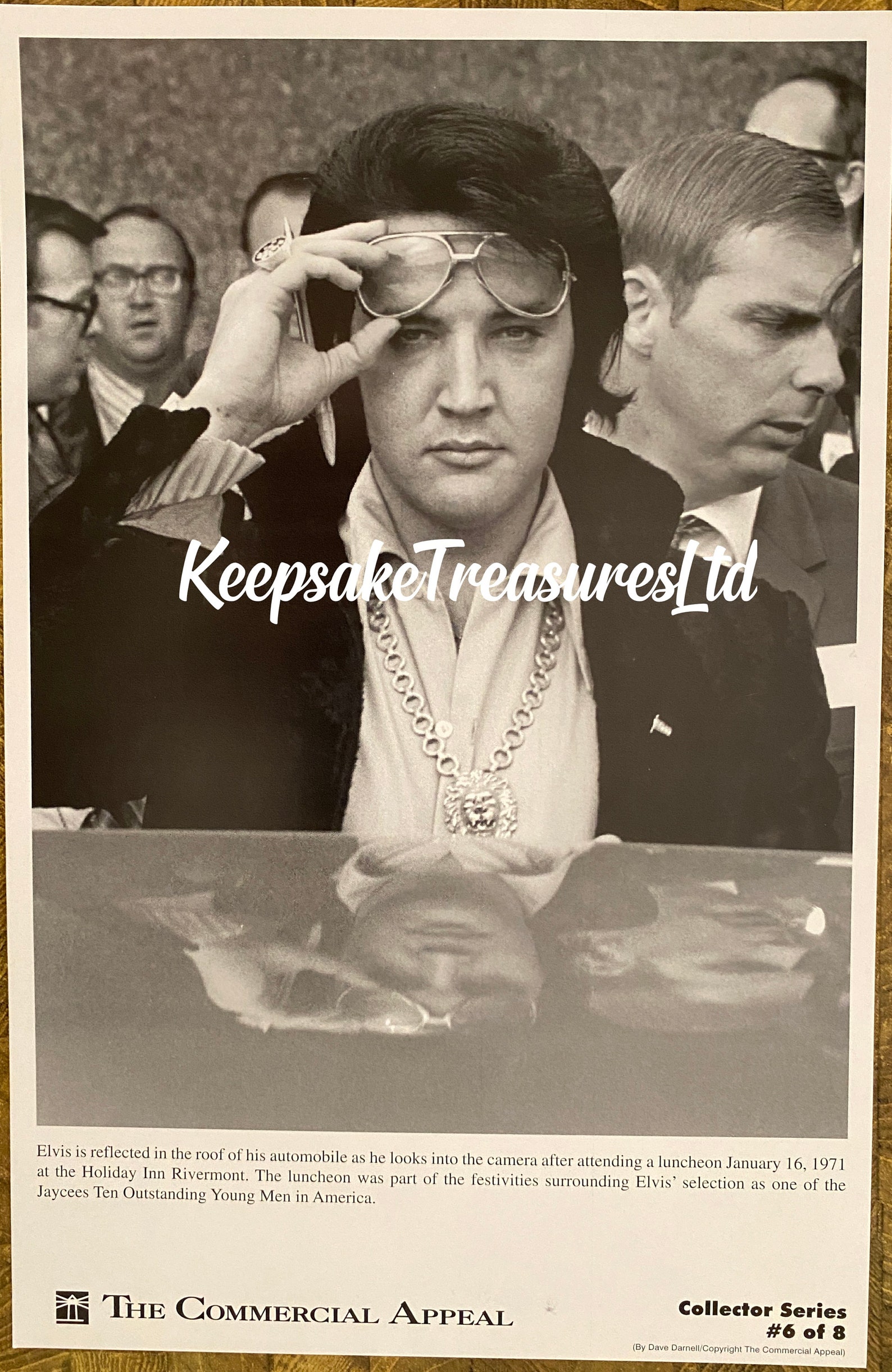 Appealing Rare ELVIS PRESLEY Commercial Appeal 1st Series Photos + 2 Original Memphis ...