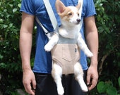 Cute Dog Carrier Harness - COMFY FUN - Dog Walking Carry Alternative
