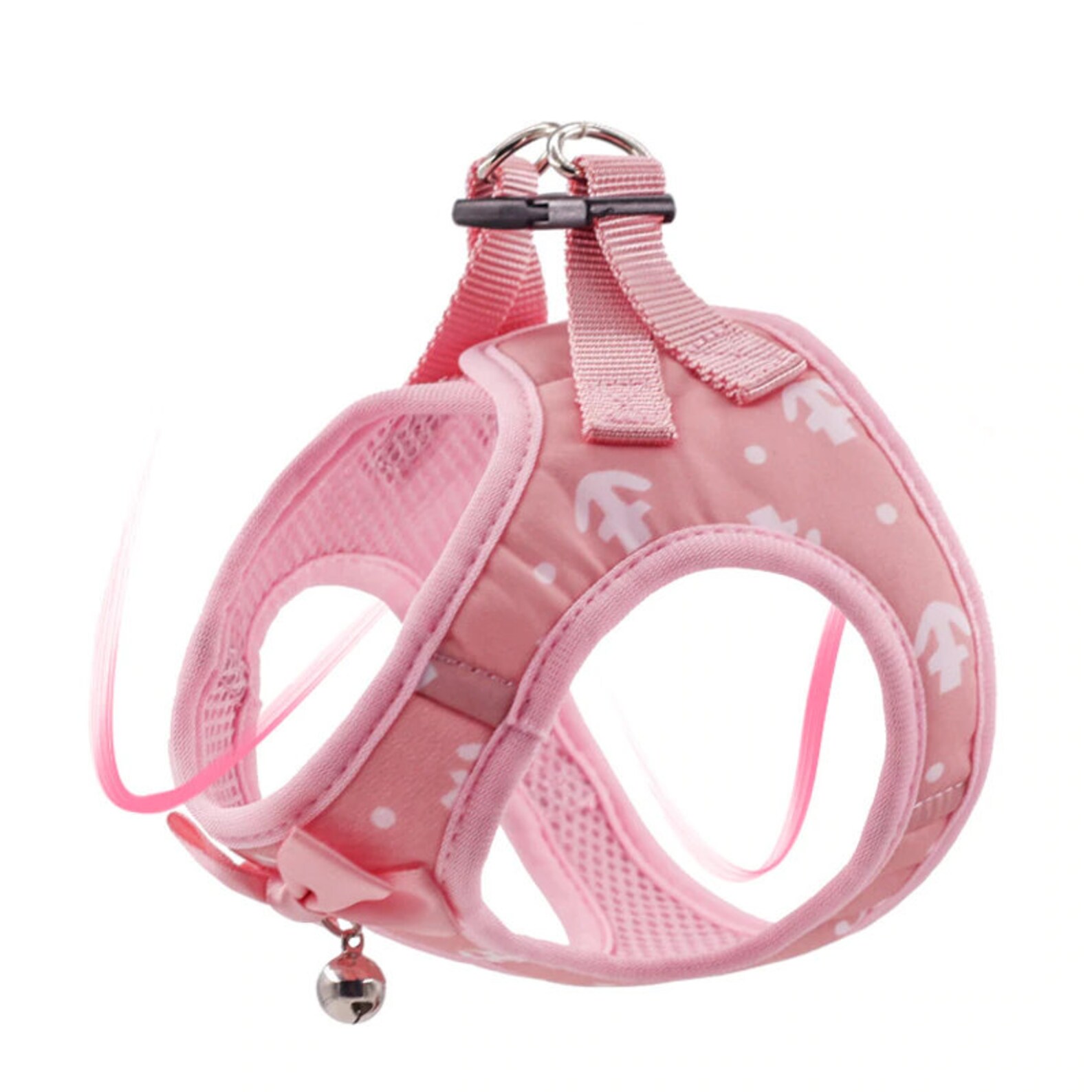 Cat Harness Vest with Leash Cute Bow Bell & Maximum Safety Etsy