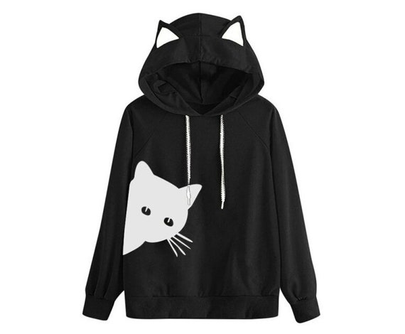 cat ear sweatshirt