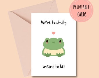 Printable Cute Lover Card Digital Download PDF, Funny Valentine Card, Punny Card, Romantic Card, Funny I Love You Card, Appreciation Card