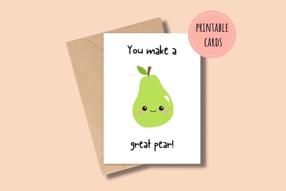 Printable Cute Couple Card Digital Download PDF Cute Wedding | Etsy