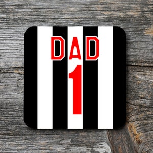 Newcastle coaster | personalised Gift | Newcastle United | Birthday Gift | Football Gift Dad | Grandad | Teacher Gift | Christmas Gift