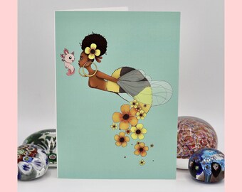 5X7 10 pack Queen Bee notecards by Avery Multer