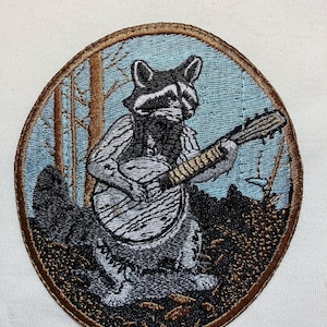 Custom embroidered patch