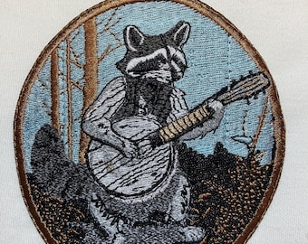 Custom embroidered patch
