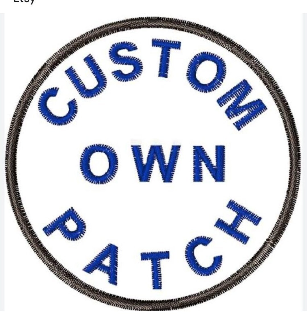 Custom Patches Etsy