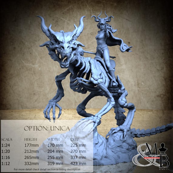 Zaya, June 2024, by Kuton, miniature to assemble and color, resin