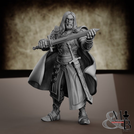 Baldur, miniature to assemble and color, in resin