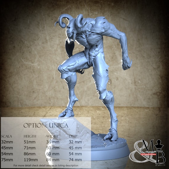 Nachtmerrie, Sons of Nightmare, Clay Cyanide Miniature, miniature to assemble and color, in resin