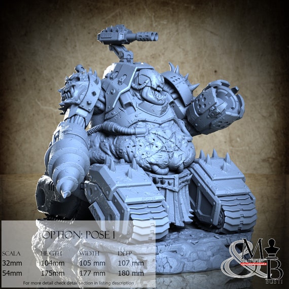 Ghakval Artillery, Hunger of the Stars - Sept of Ghakval (4 Stili), di Archvillain Games, miniatura da assemblare e colorare, resina