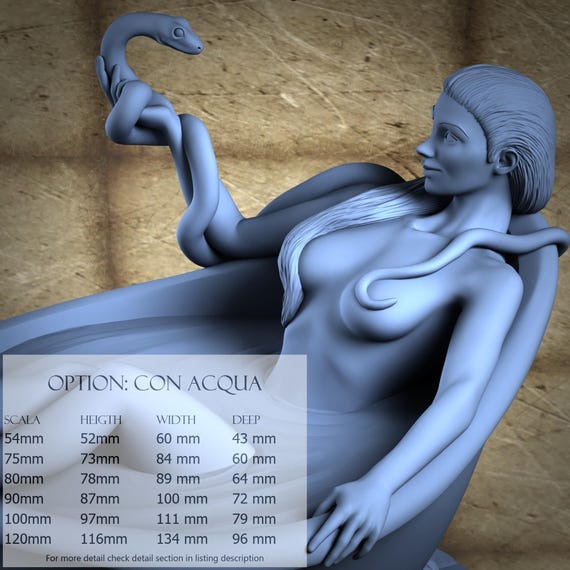 Elizabeth - Resin Miniatures - DnD, RPG, Wargame, and Display to Color - Gothic Pinup
