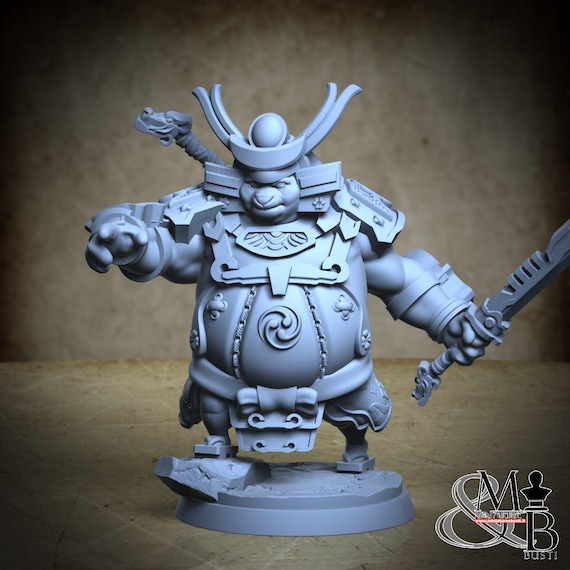 To-To, Pon Village, by Clay Cyanide Miniature, miniature to assemble and color, resin