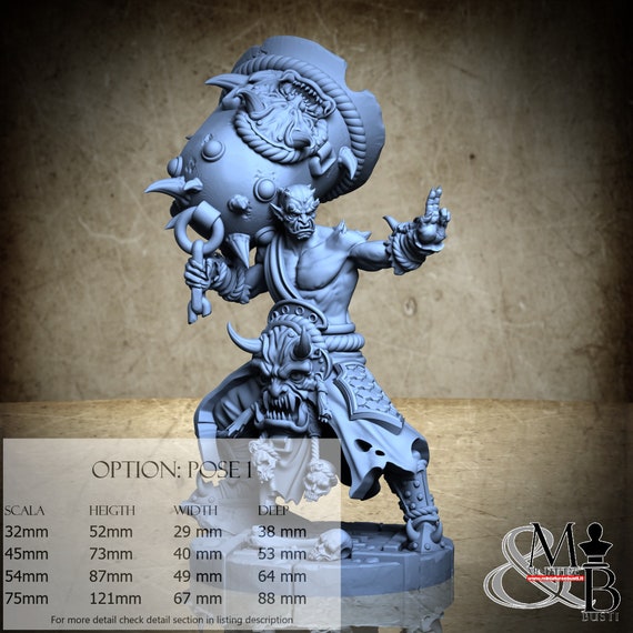 Sohei Ire, Zetsumei - Path of the Demon (4 Stili), di Archvillain Games, miniatura da assemblare e colorare, resina