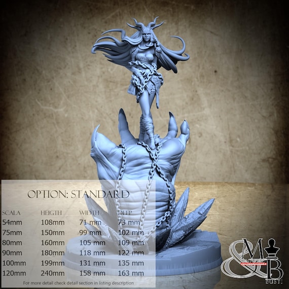 Sidapa, Philippine Mythology (2 Styles), by Clay Cyanide Miniatures, miniature to assemble and paint, resin