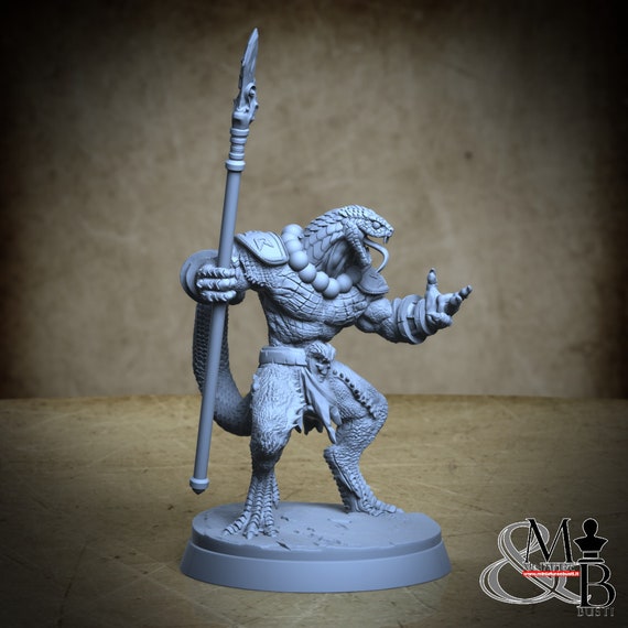 Moab, Seeds of the serpent, by Clay Cyanide Miniature, miniature to assemble and color, resin