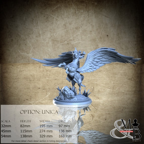 Al Buraq, Kingdom of Persia, by Clay Cyanide Miniature, miniature to assemble and paint, resin