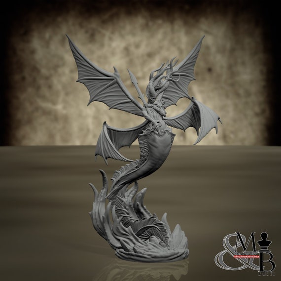 Storm Sirens, minatura in resina da montare e colorare, giochi di ruolo, DnD, RPG, GDR, Archvillain Games