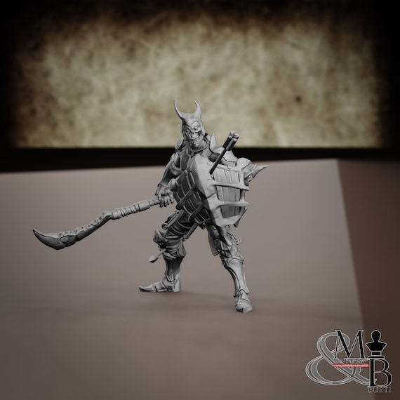Zombie Revenant (Two versions), resin miniature to assemble and color, role-playing games, DnD, RPG, GDR