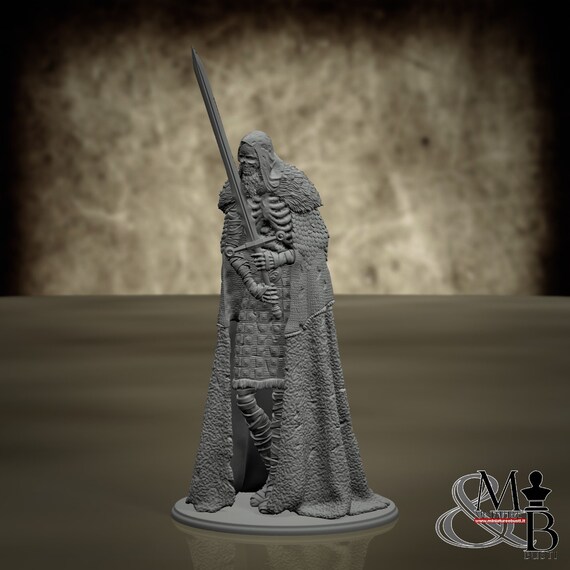 Borgass (The Crown Prince Diorama) Resin Miniature to Assemble and Paint