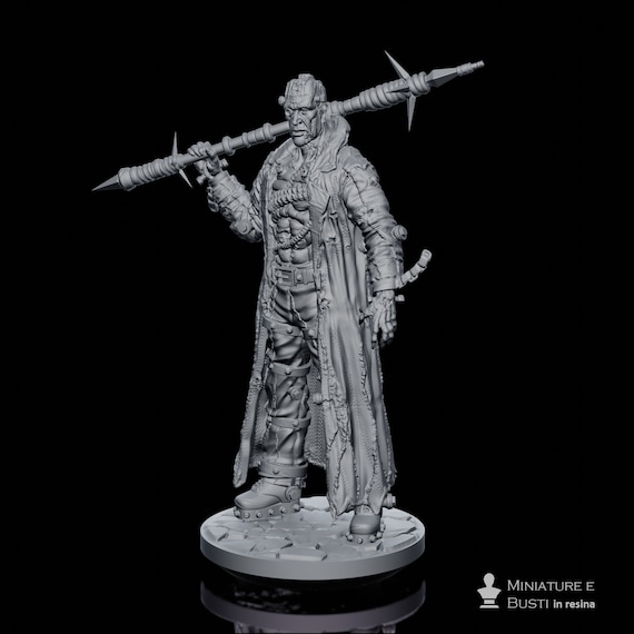 Dr Frankenstein Monster, resin miniature to assemble and color, role-playing games, DnD, RPG, GDR