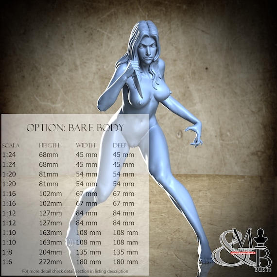 Angry Princess, Luglio 2023 (2 Stili), di Nutshell Atelier, miniatura da assemblare e colorare, resina