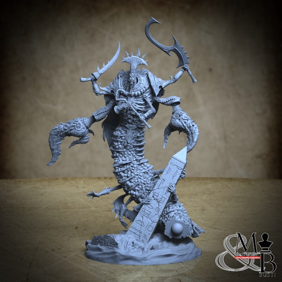 Soul Harvesters - 3D-Printed Resin Miniature | Empire of Sands Collection - Scales of Anubis