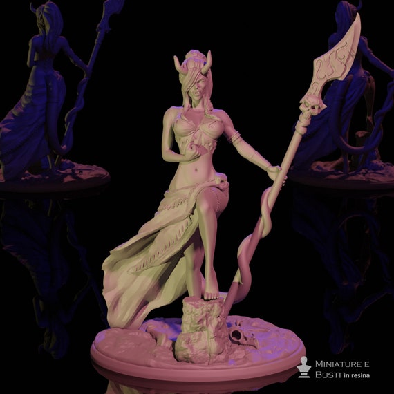 Celestria, gothic, Resin statue to assemble and paint, Bella Nacht