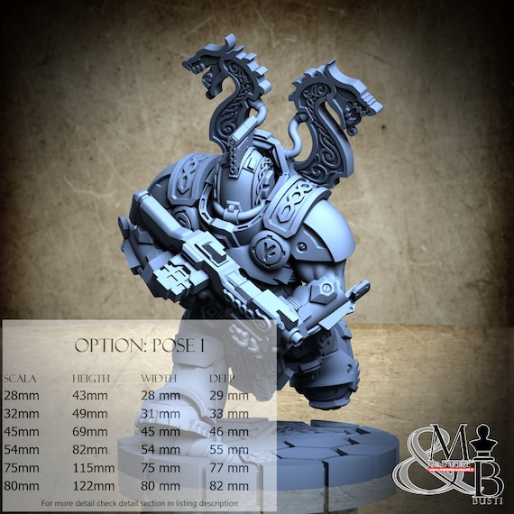 Norgrem Shocktroopers, Vahlstahd - Norgrem Clan (4 Stili), di Archvillain Games, miniatura da assemblare e colorare, resina