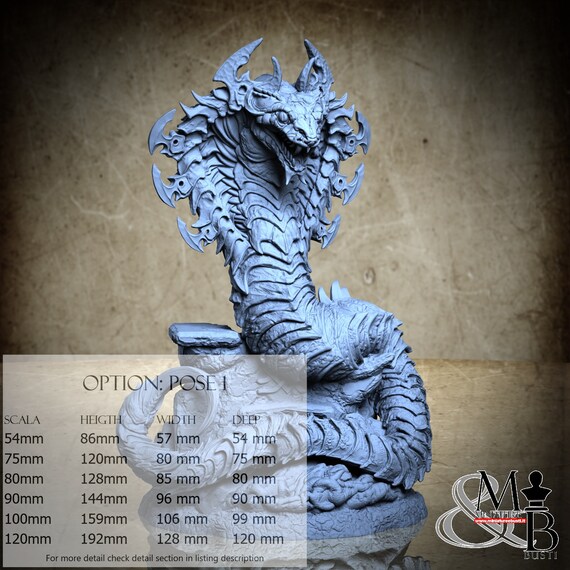 Baonujushe, Hissing Coils - Fang Dynasty (6 Stili), di Archvillain Games, miniatura da assemblare e colorare, resina